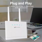 Bộ Phát Wifi 4G CPE R311 PRO - 300Mbps Kết Nối 32 Máy