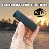 Camera ngụy trang bật lửa Q6 pro xem từ xa qua điện thoại