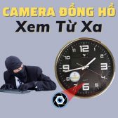 Camera Ngụy Trang Đồng Hồ Treo Tường HD Xem Từ Xa
