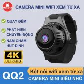 Camera mini QQ2- Full HD Lắp Tại Nhà - Lắp Trên Ô Tô